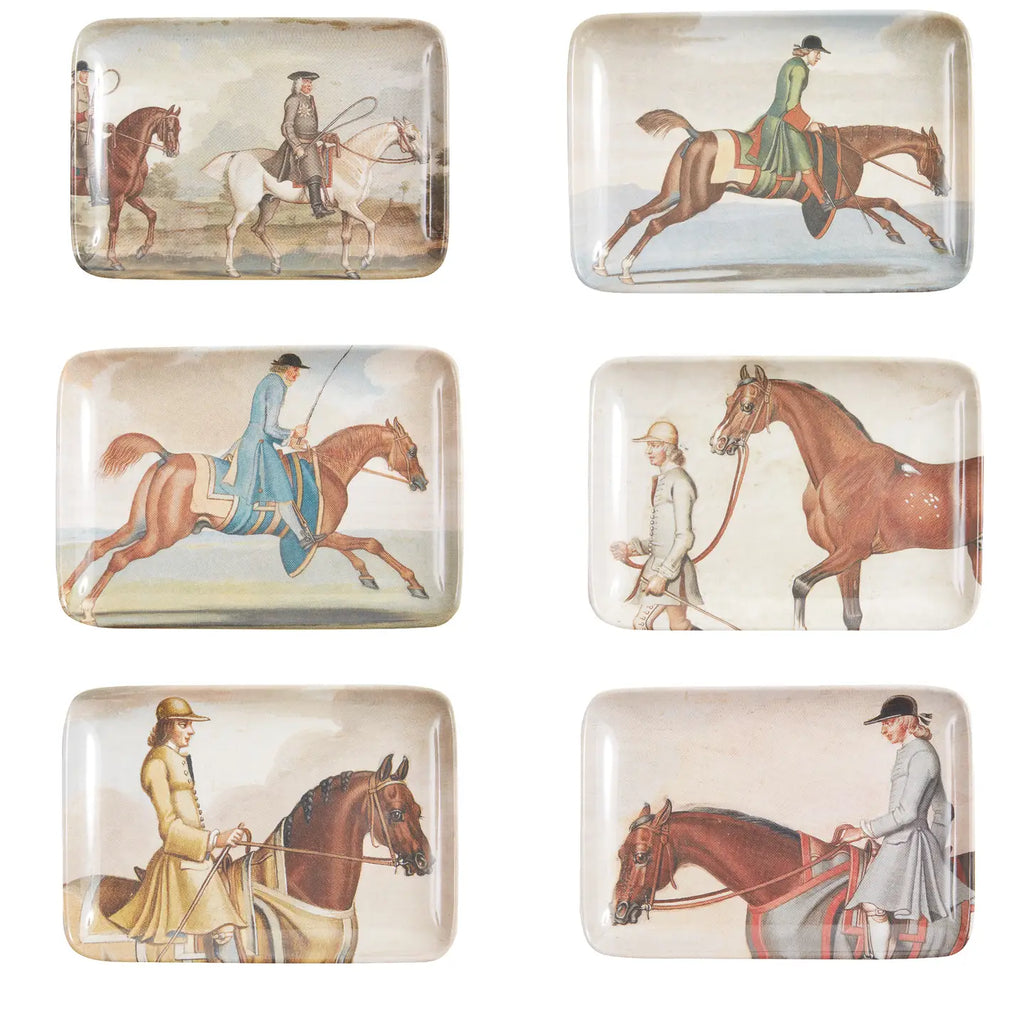 Siren Song - Equine Trays, set of 6
