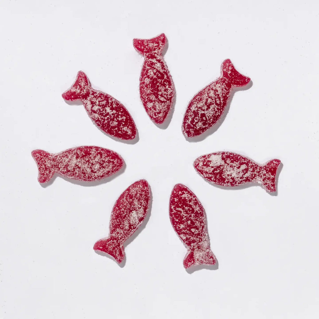 Sour Blackberry Fish - Swedish Candy 5.2oz