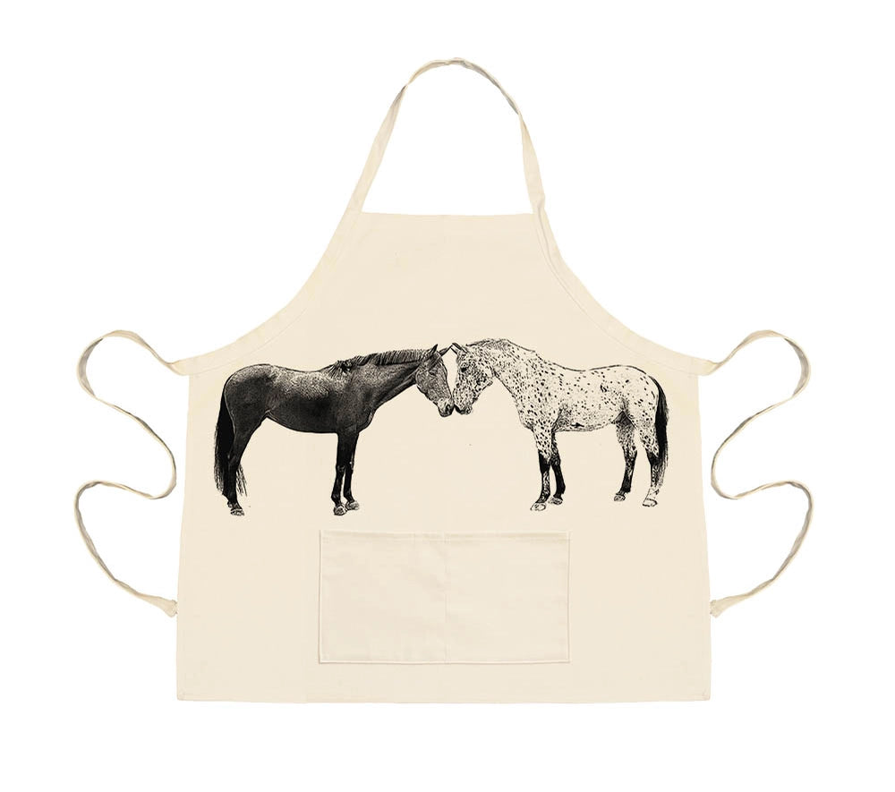 Eric & Christopher - Kissing Horse Apron