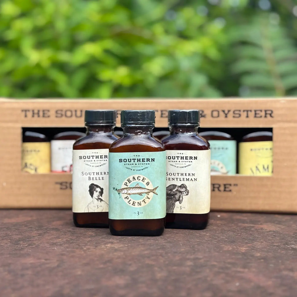 The Southern Steak and Oyster - Mini Southern Sauce 6-pack