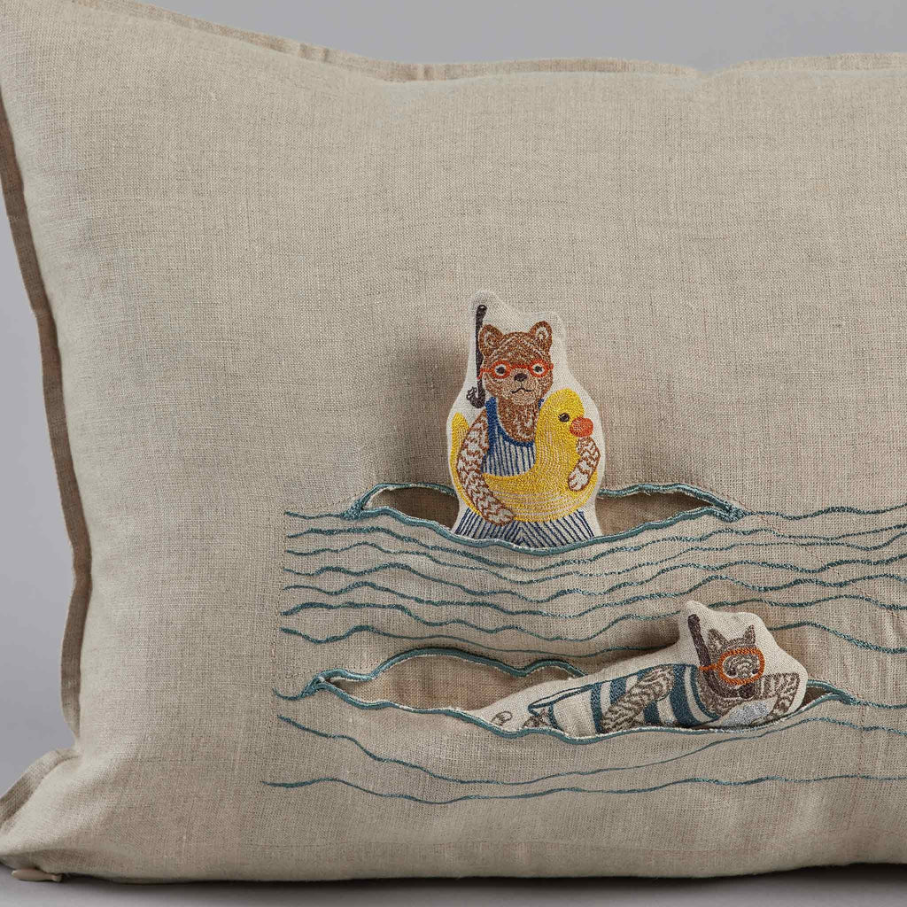 Coral & Tusk - Swimmers Pocket Pillow Cover w/ Insert