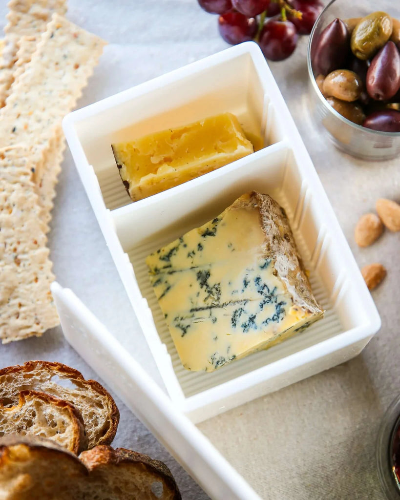 Capabunga Cheese Vault Artisan Cheese Storage w/ Divider