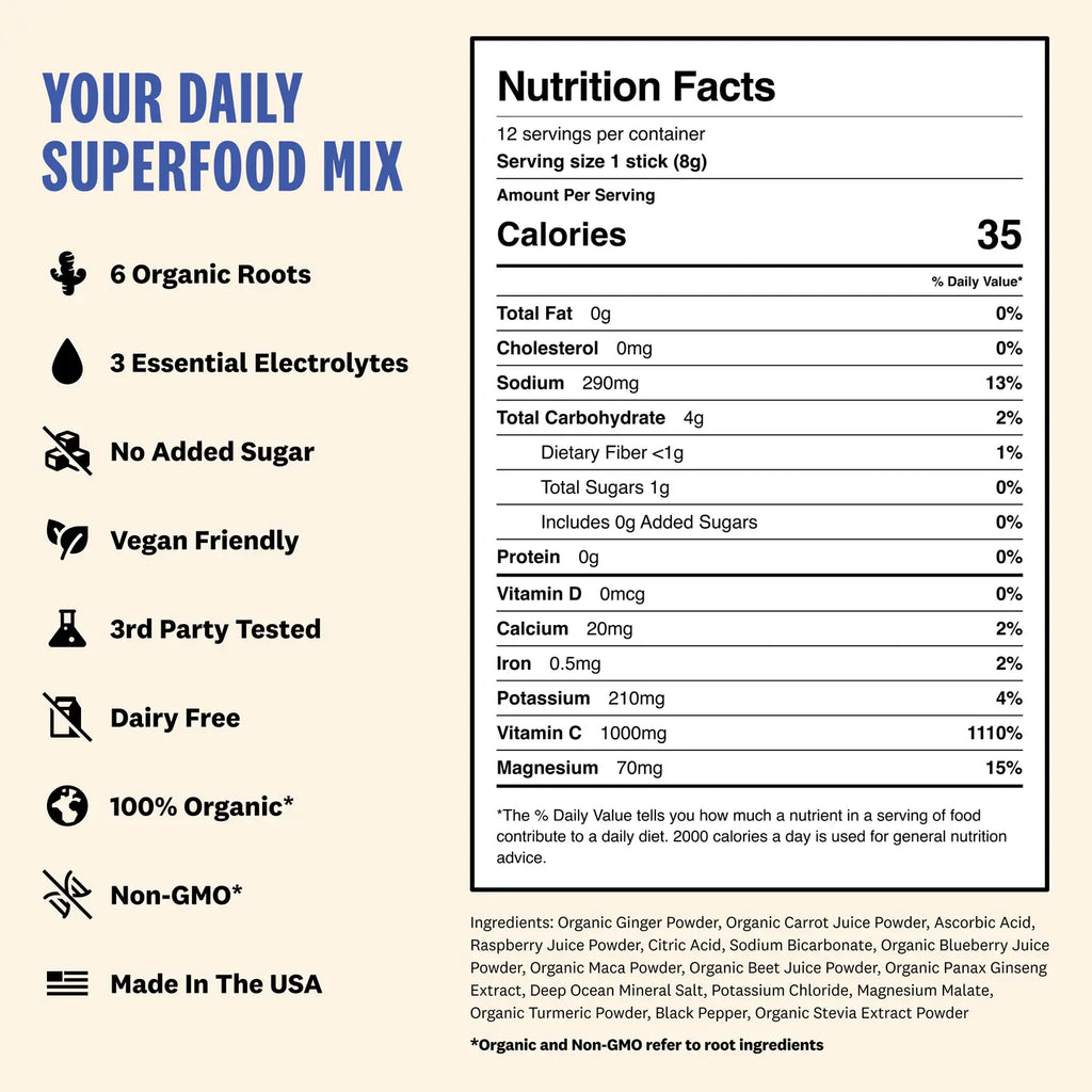 Superoot - Immunity & Hydration Superfood