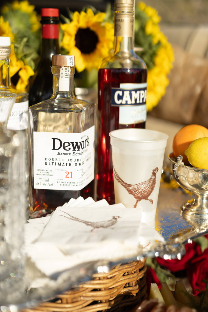 Alexa Pulitzer - Pheasant Strut 16oz Pearlized Cups