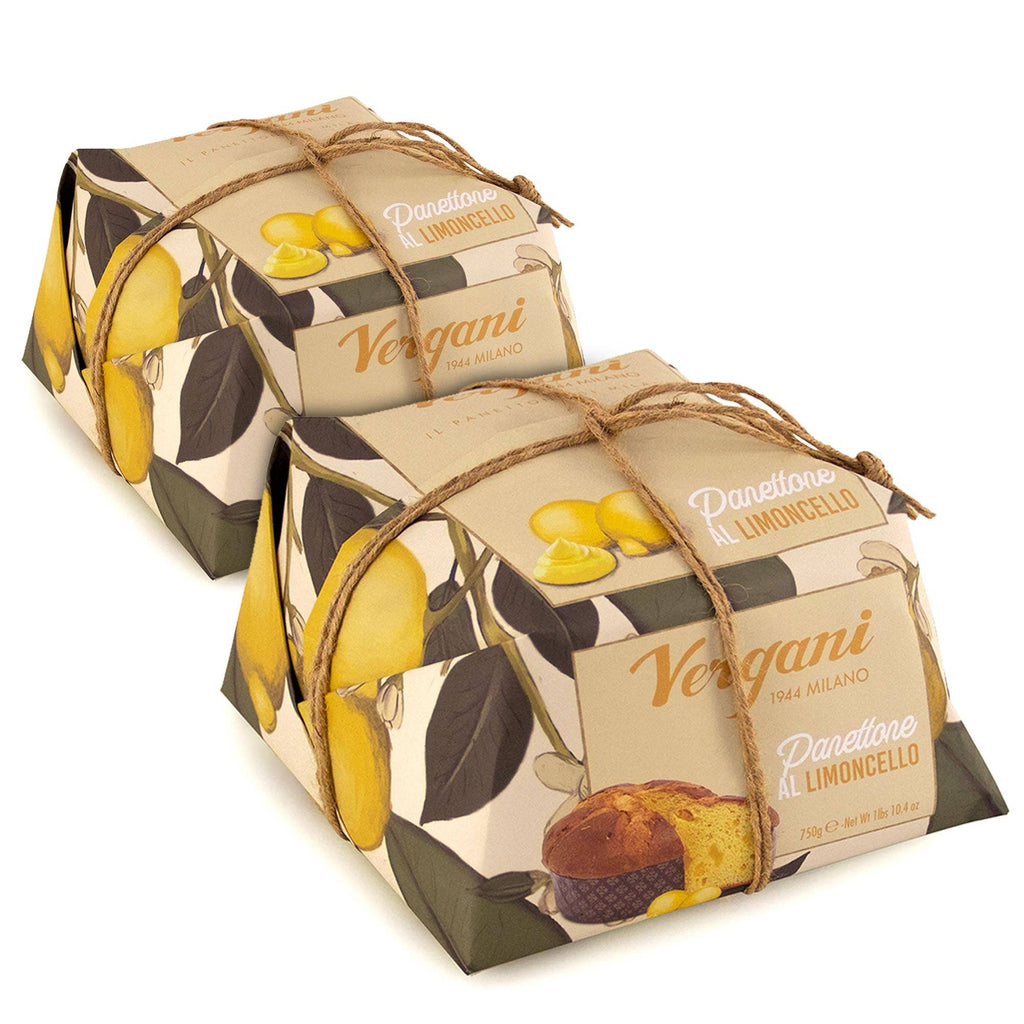 Food To Live - Vergani Limoncello Panettone - 750g (1.65 lb)