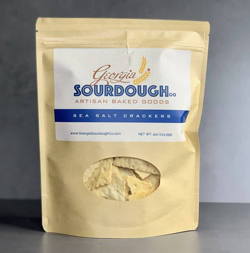 Georgia Sourdough Co. - Sea Salt Crackers