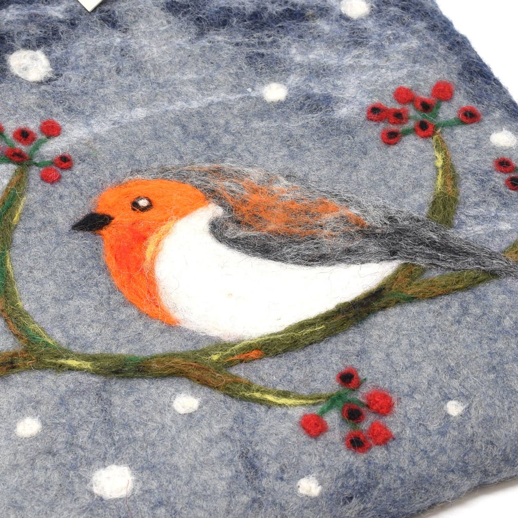 Robin Felt Hot Water Bottles - Fair Trade