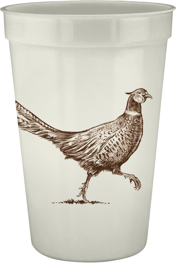 Alexa Pulitzer - Pheasant Strut 16oz Pearlized Cups