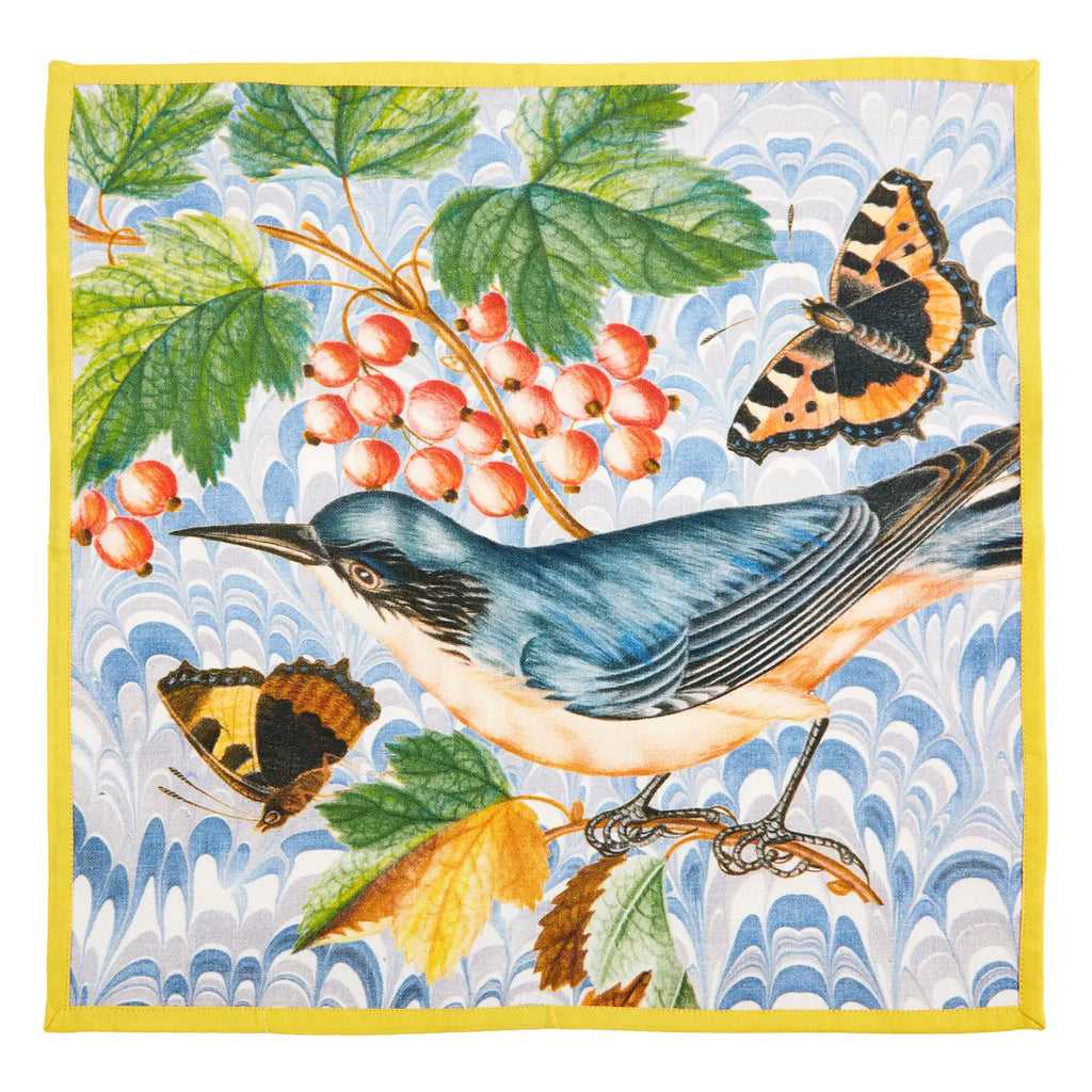 Thomas Paul - Flora & Fauna Dinner Napkins