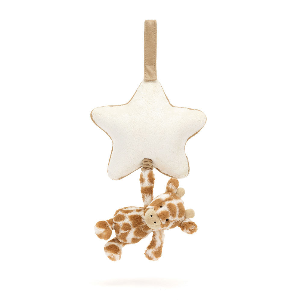 Jellycat Amuseables Bashful Giraffe Musical Pull