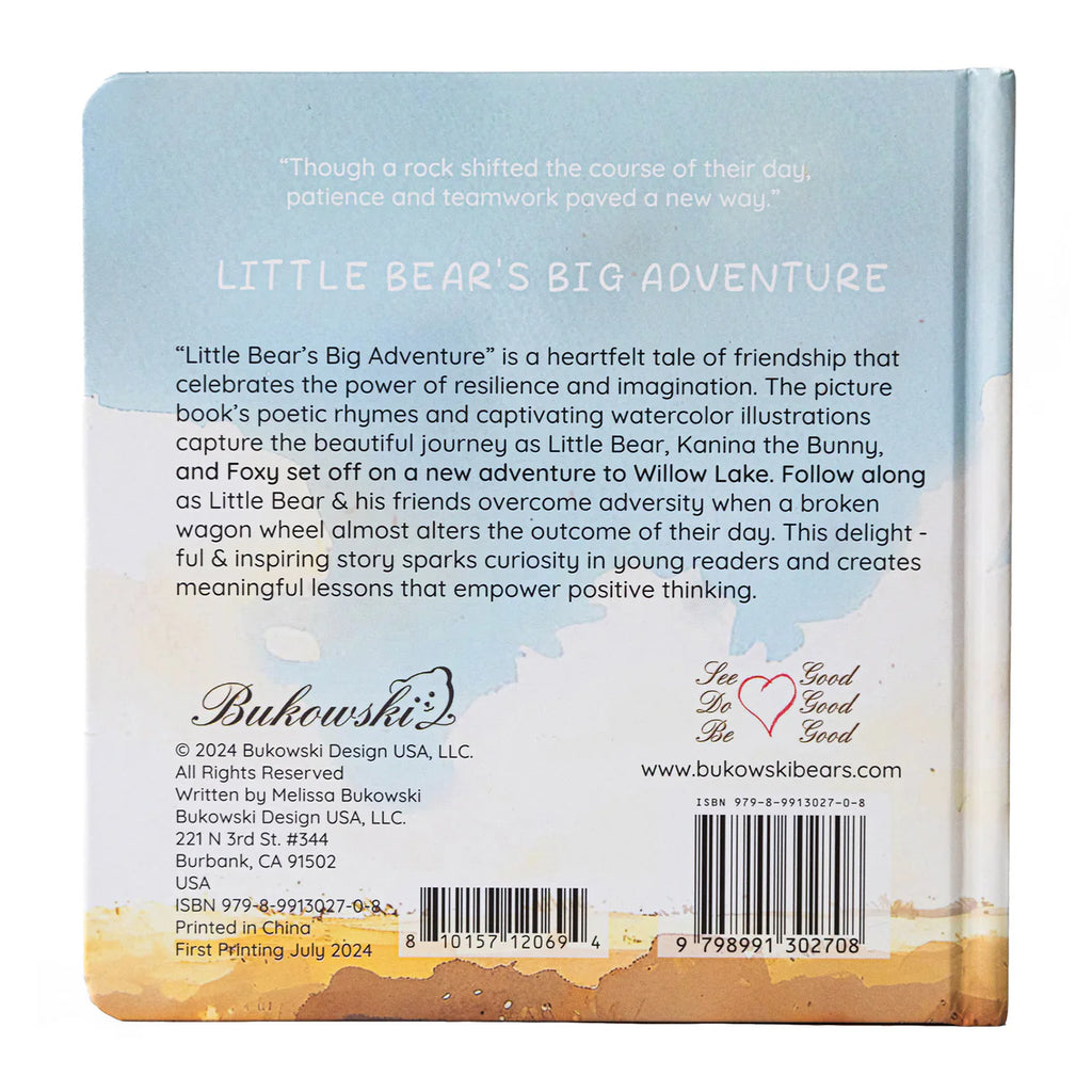 Bukowski Bears - Little Bear's Big Adventure Book