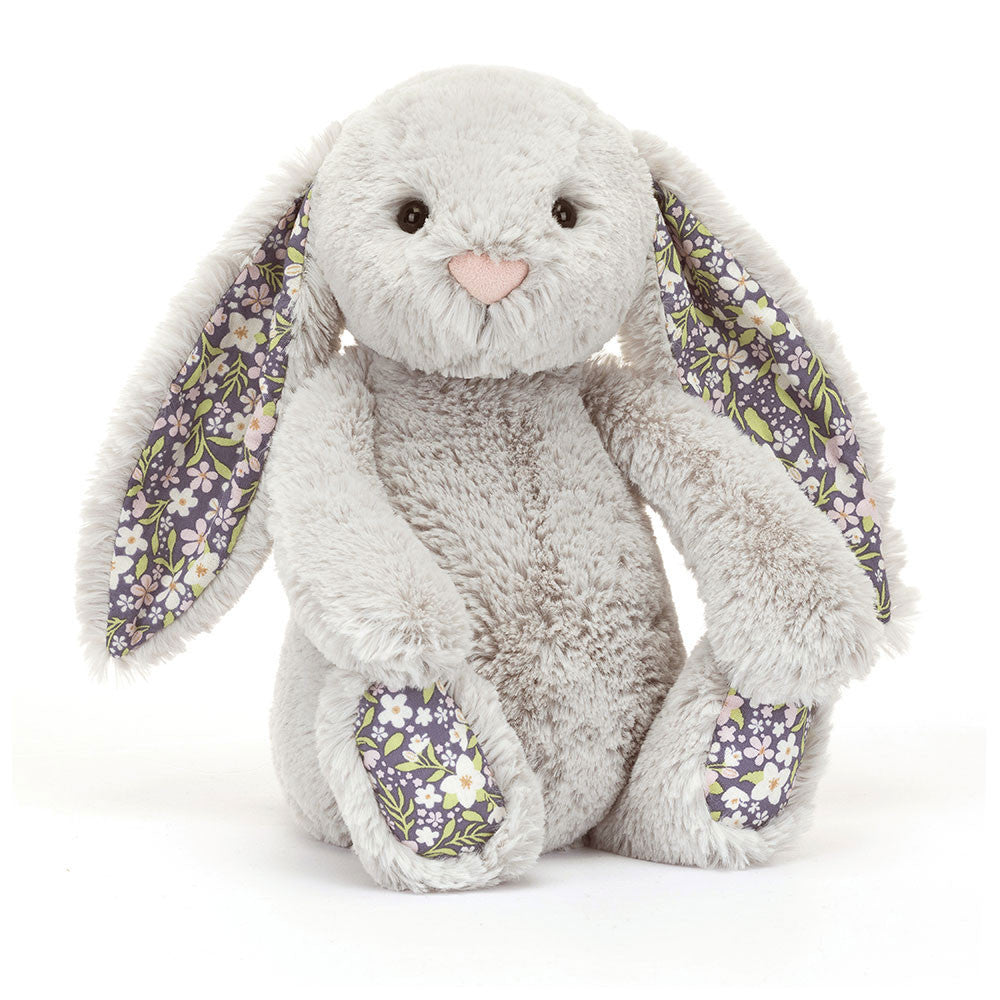 Jellycat Little Blossom Silver Bunny Bloom