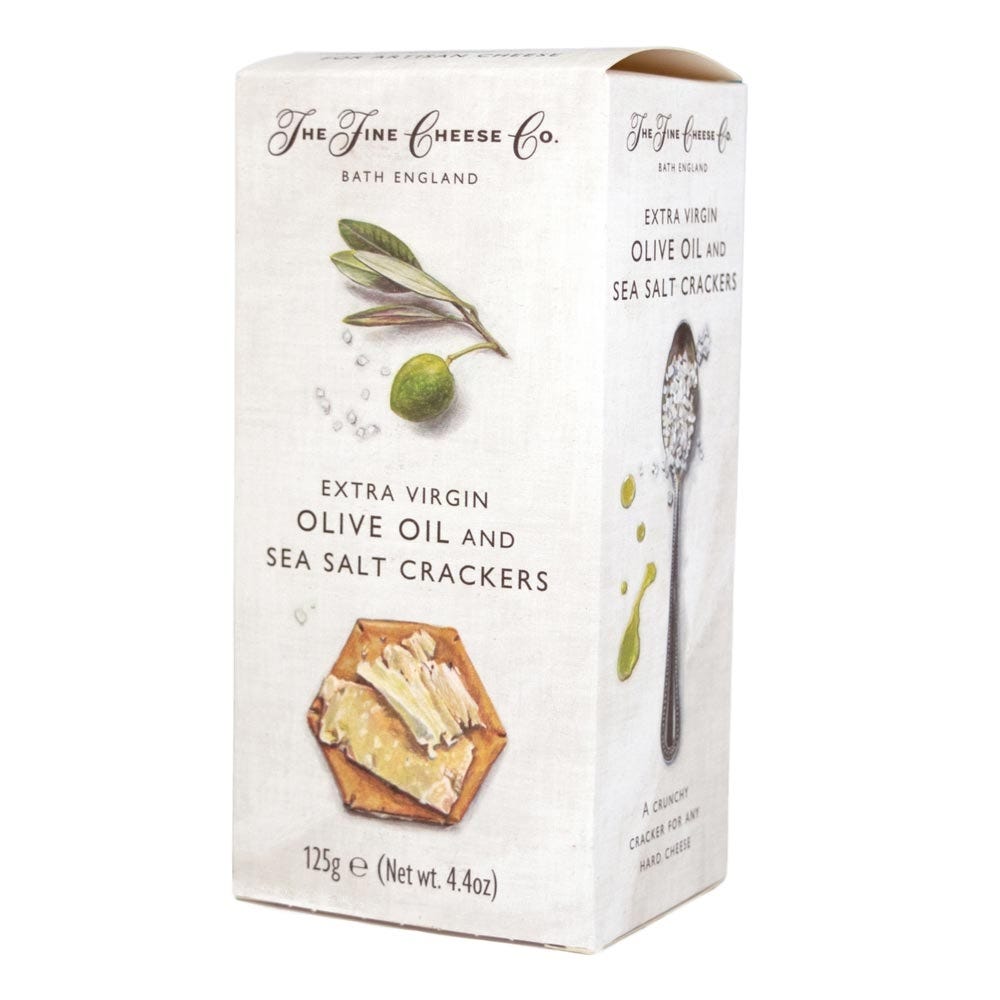 The Fine Cheese Co. - EVOO and Sea Salt Crackers