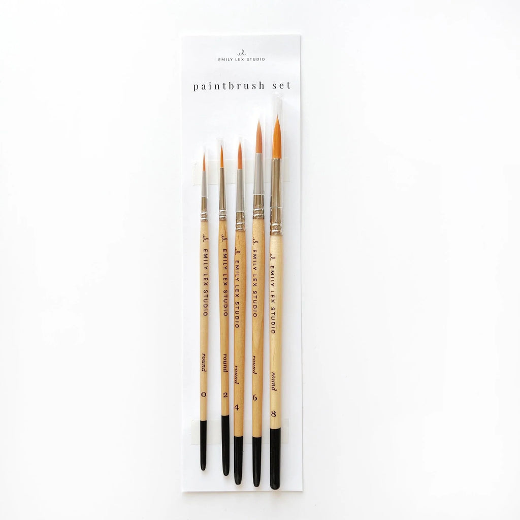 Emily Lex Studio - Watercolor Paintbrush Set