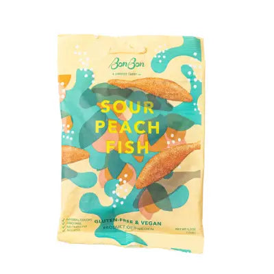 Sour Peach Fish - Swedish Candy 5.2oz