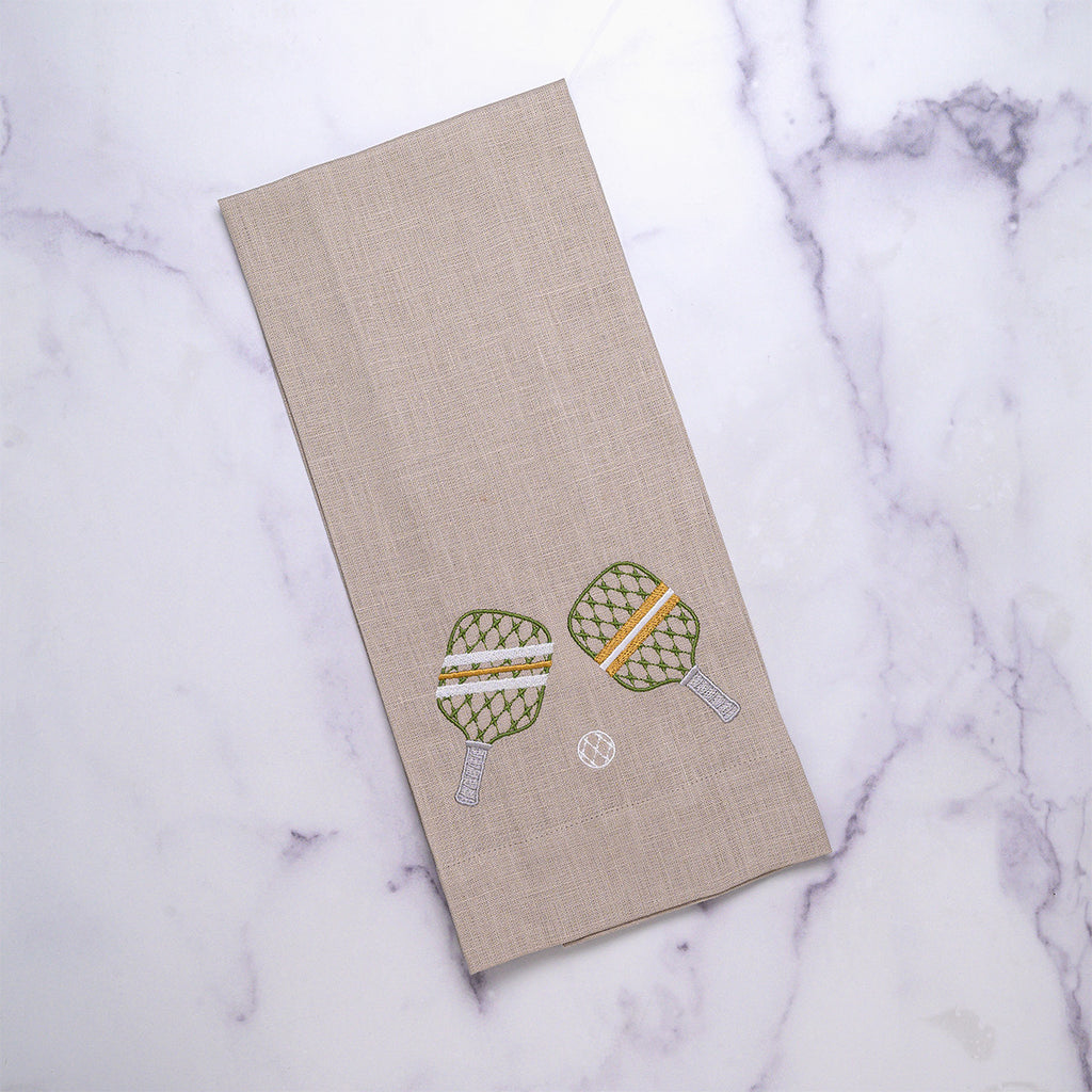 Linen Towel-Arte Italica and Crown Linen Designs