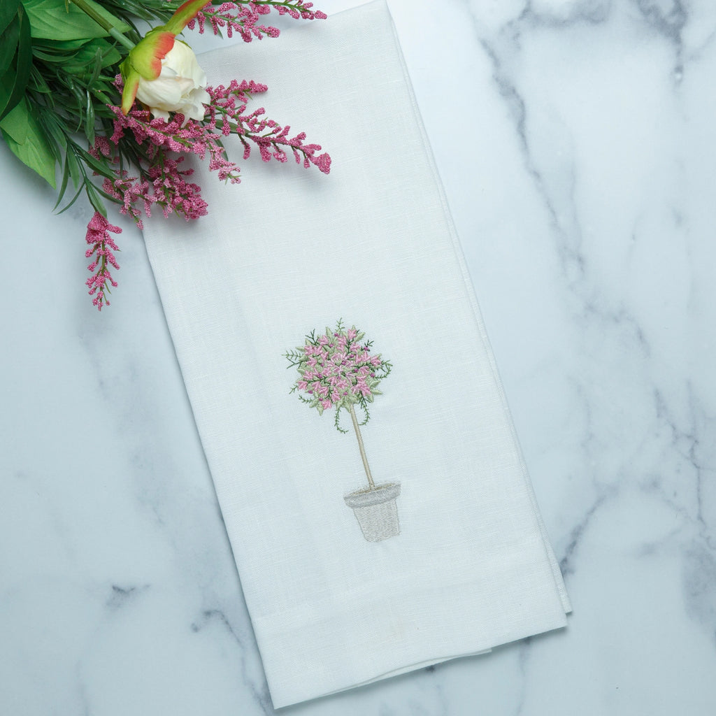 Linen Towel-Arte Italica and Crown Linen Designs