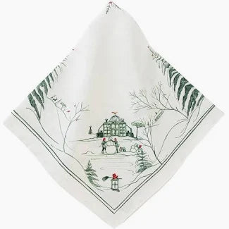 Juliska - Red Winter Frolic Napkin