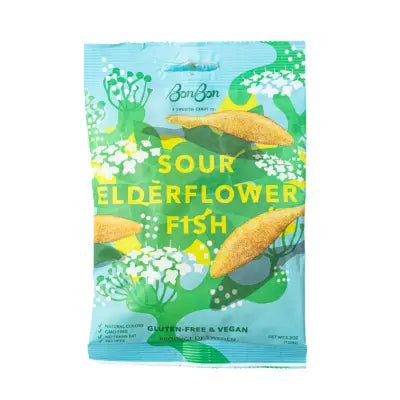 Sour Elderflower Fish - Swedish Candy 5.2oz