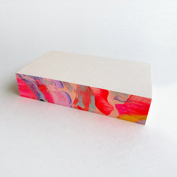 Moglea - Hand Painted Swirl Notepad