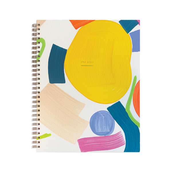 Moglea - Hand Painted Weekly Planner, Circus