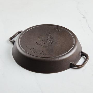 Smithey Ironware - No. 14 Dual Handle Cast Iron Skillet