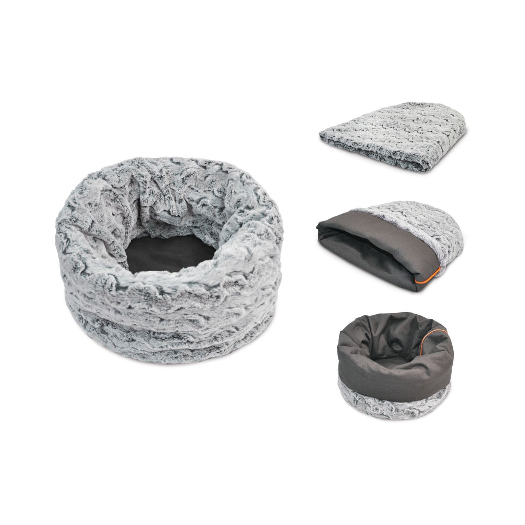 P.L.A.Y. Pet Lifestyle and You - Snuggle Bed - Husky Gray