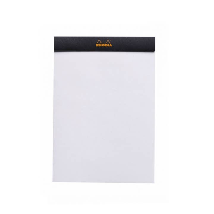 Rhodia - Classic Notepad 8.25 x 11.75 - Black