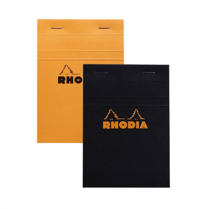 Rhodia - Classic Notepad 8.25 x 11.75 - Black