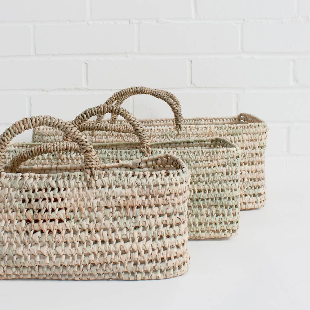 Bohemia Design - Open Weave Storage Baskets, Set of 3