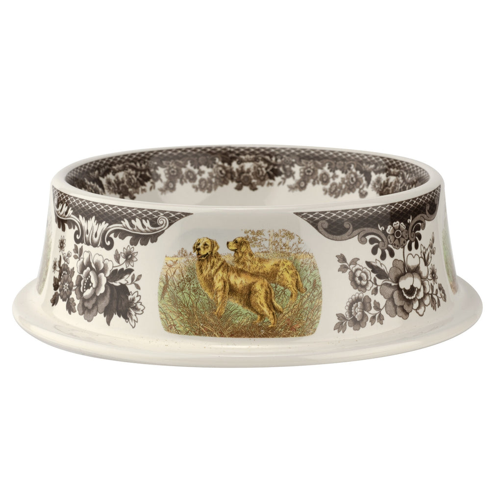 Spode -Woodland Dogs Pet Bowl 8.5" - Assorted Dogs