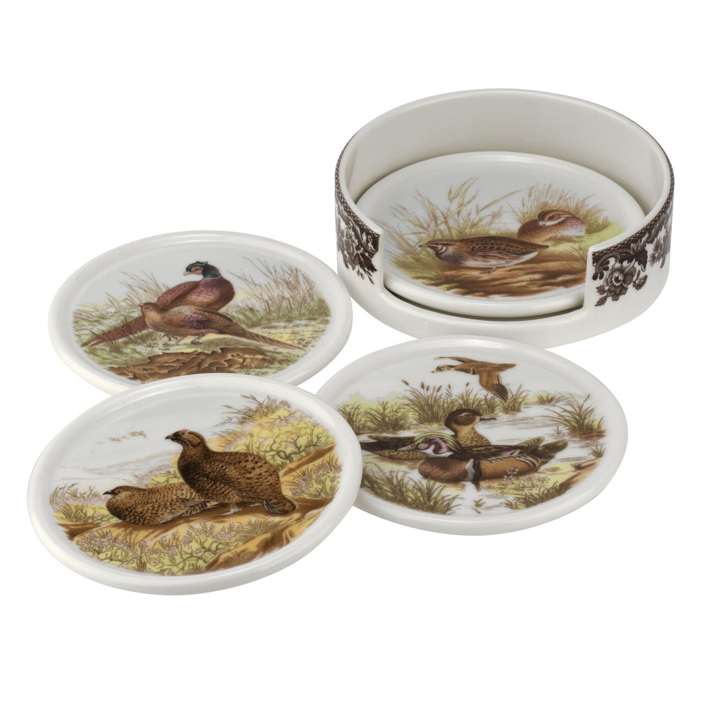 Pimpernel - Woodland Ceramic Coasters - Set of 4