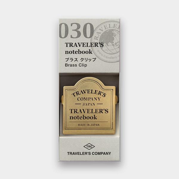 Traveler's Company - Brass Clip TRC Logo
