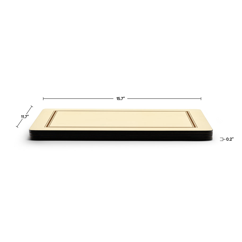 Pimpernel - Classic Cream Placemats- Set of 4