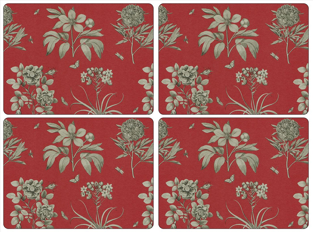 Pimpernel - Etchings & Roses Placemats - Set of 4