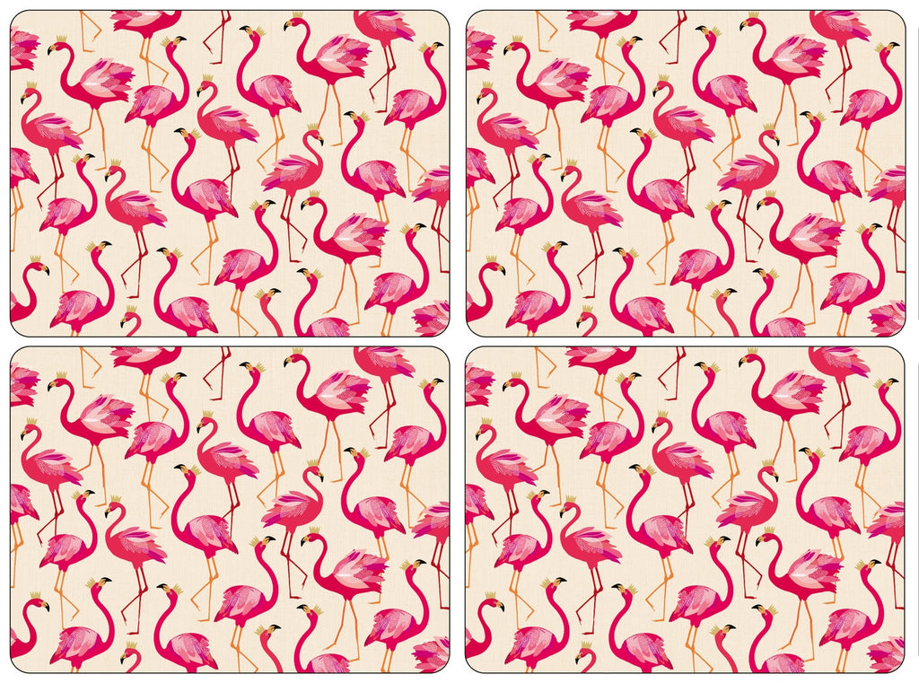 Pimpernel - Sara Miller London - Flamingo Collection Placemats - Set of 4