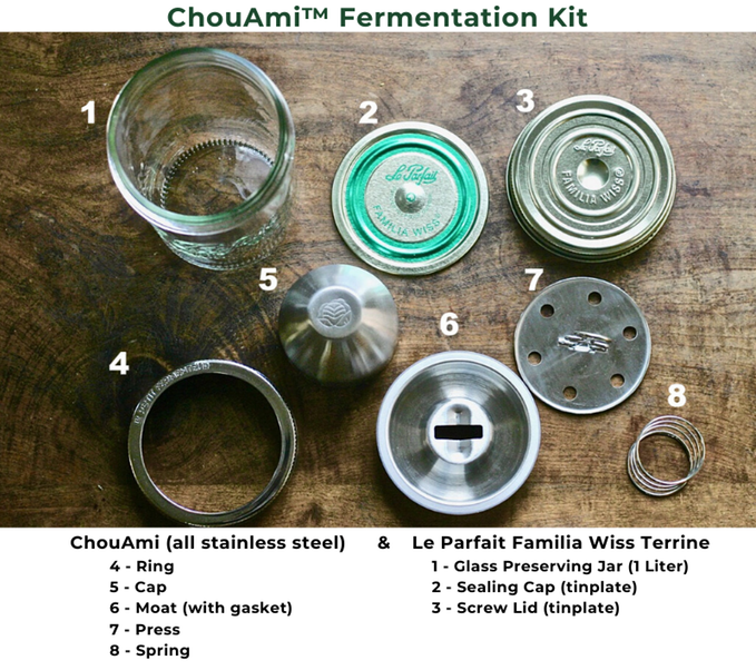 ChouAmi - Fermentation Kit w/ Jar
