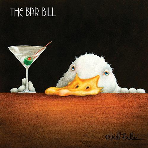 PPD - Bar Bill Beverage/Cocktail Paper Napkins