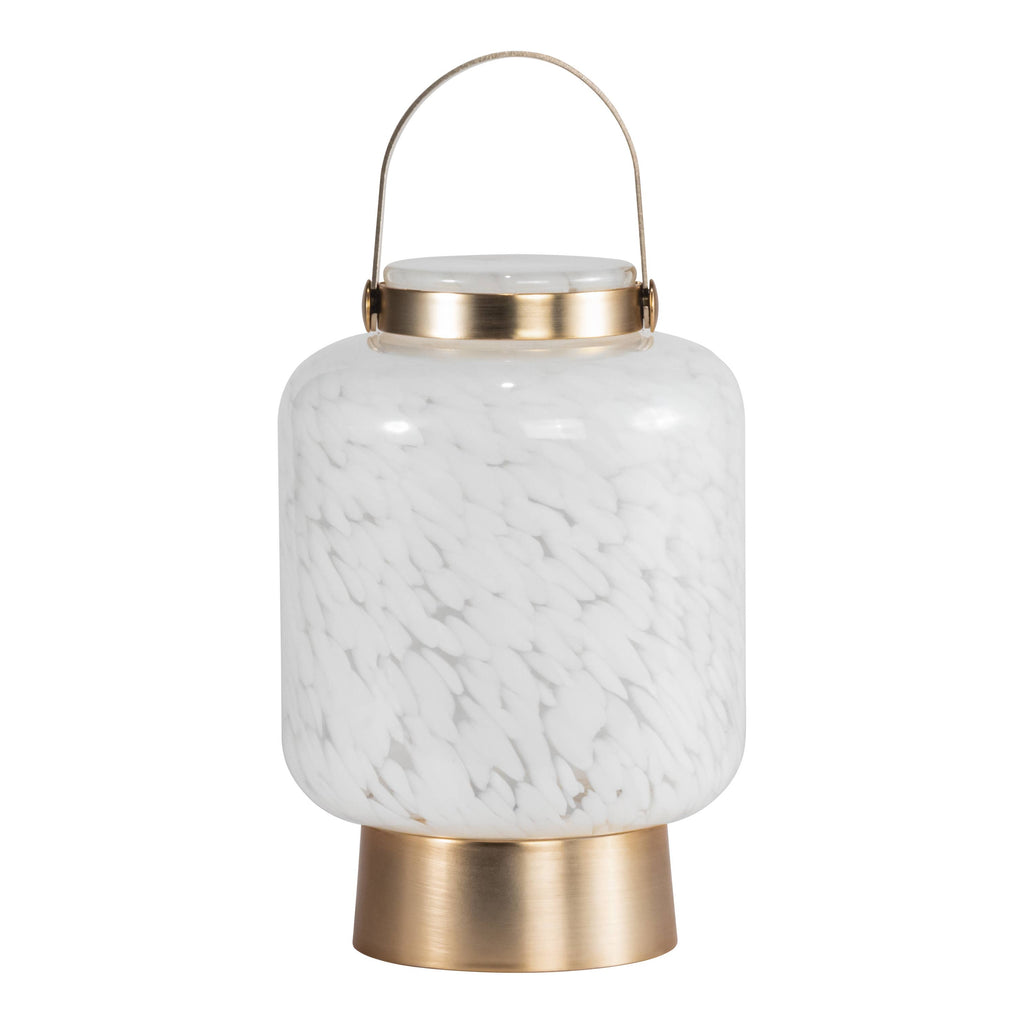 Allsop Home & Garden - Glass Lightkeeper Portable LED Lantern, Cylinder