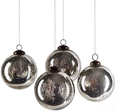 Zodax - Glass Ornament Ball 4"