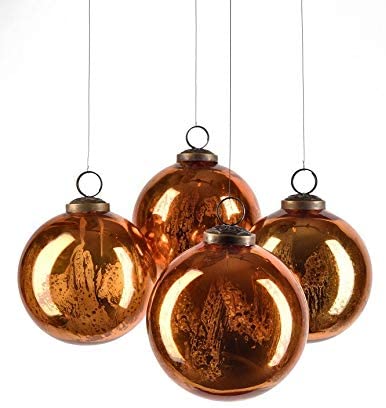 Zodax - Glass Ornament Ball 4"