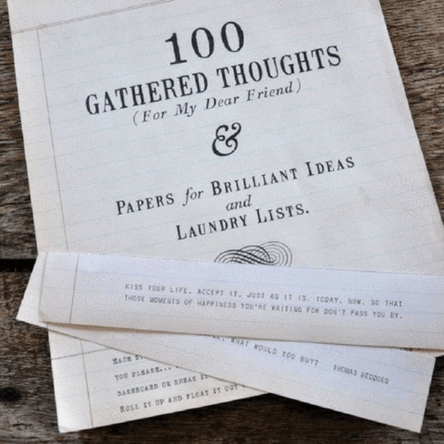 Sugarboo Designs - 100 Gathered Thoughts (For My Dear Friend)