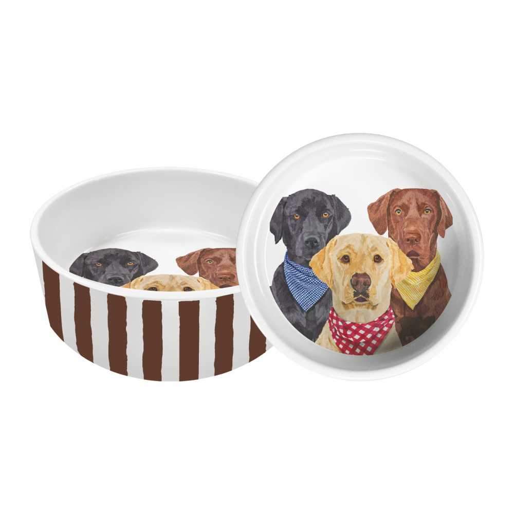 PPD - Pet/Dog Bowl - Three Musketeers, Large-LAST CALL-FINAL SALE