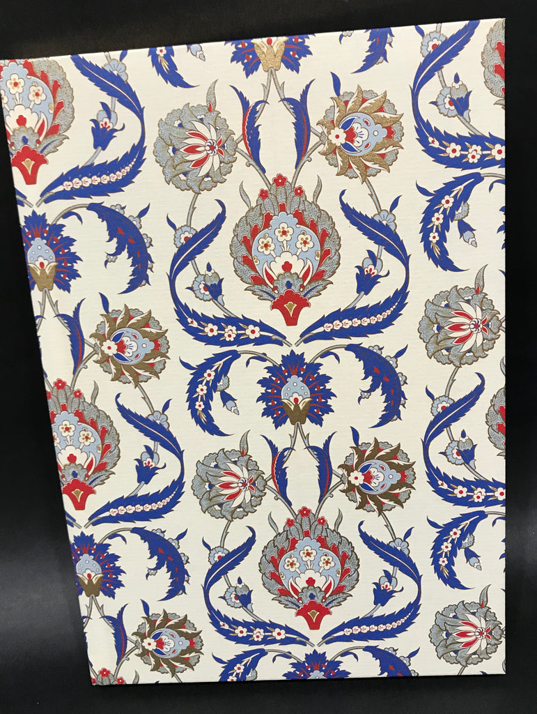 Rossi Notebook - Blue Acanthus