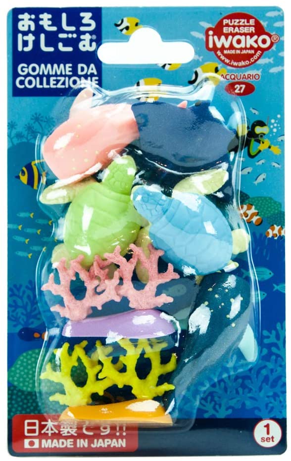 MD Paper - Aquarium Eraser Set