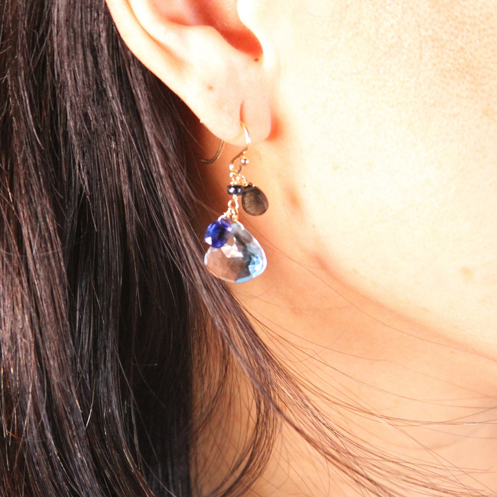 Mabel Chong - Cool-Toned Cluster II Earrings