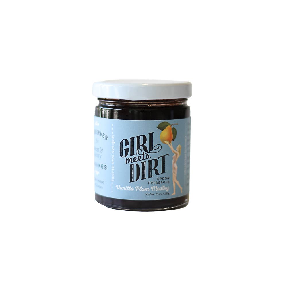 Girl Meets Dirt - Vanilla Plum Medley Spoon Preserves