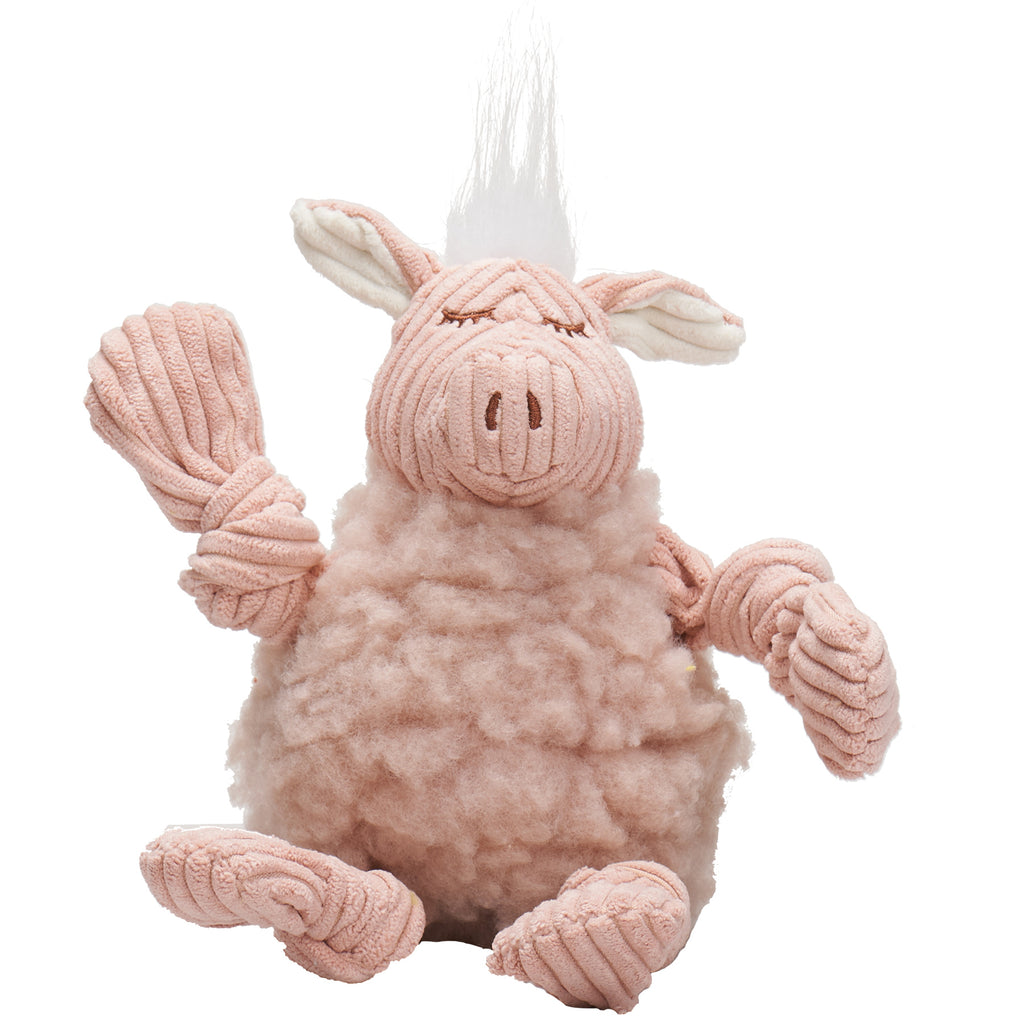 Huggle Hounds - Penelope the Pig HuggleFleece Fluffer Knottie, Small