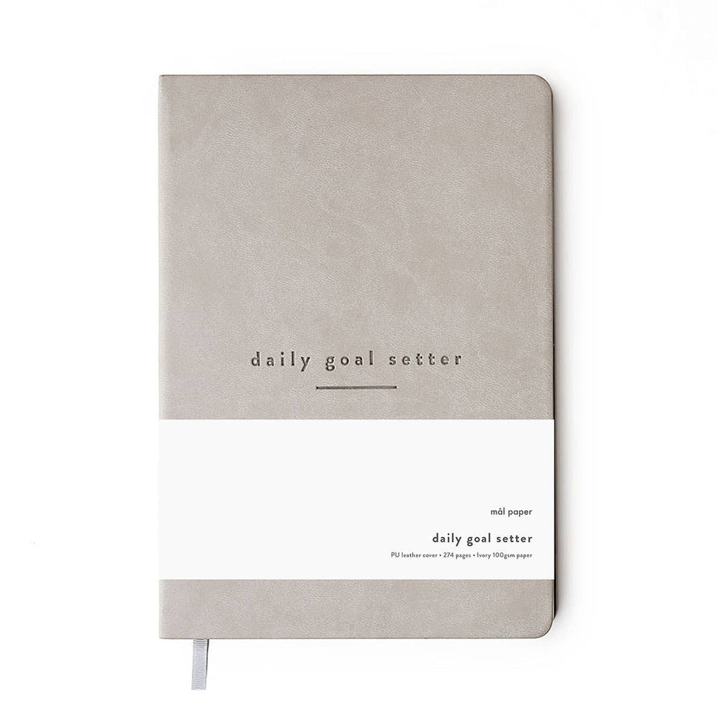Mal Paper - Daily Goal Setter Planner, grey