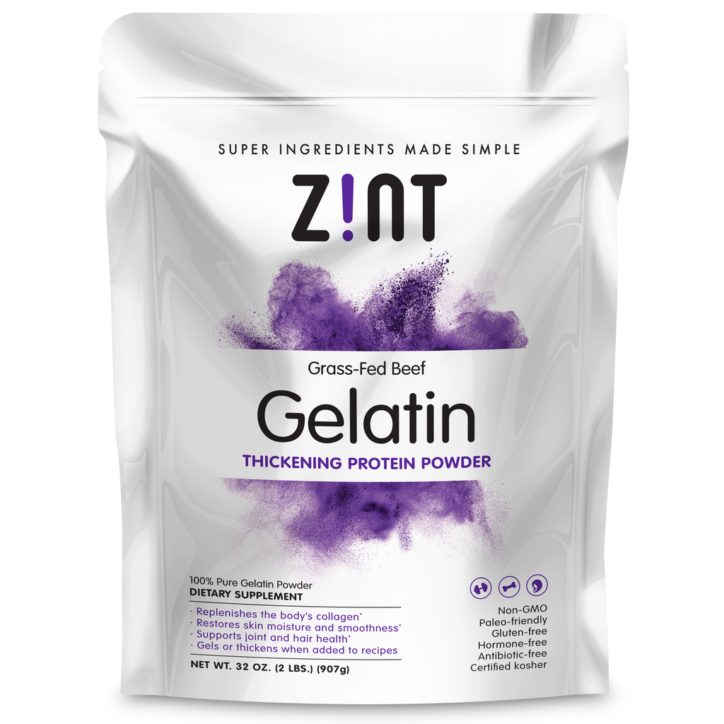 Zint Nutrition - Beef Gelatin Powder, 2 lb. Pouch